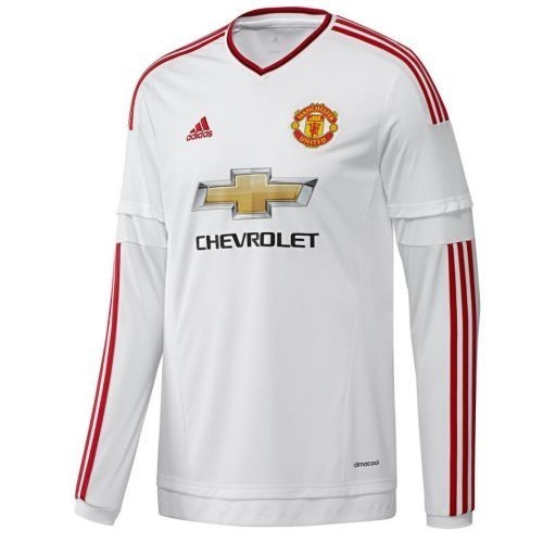 Футбольная футболка Манчестер Юнайтед Гостевая 2015 2016 лонгслив XL(50)