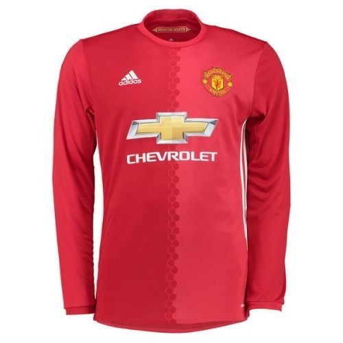 Футбольная футболка Манчестер Юнайтед Домашняя 2016 2017 лонгслив XL(50)